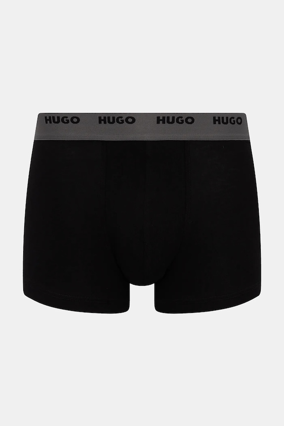 HUGO bokserki męskie TRUNK FIVE PACK 5-pack 50532619 czarny