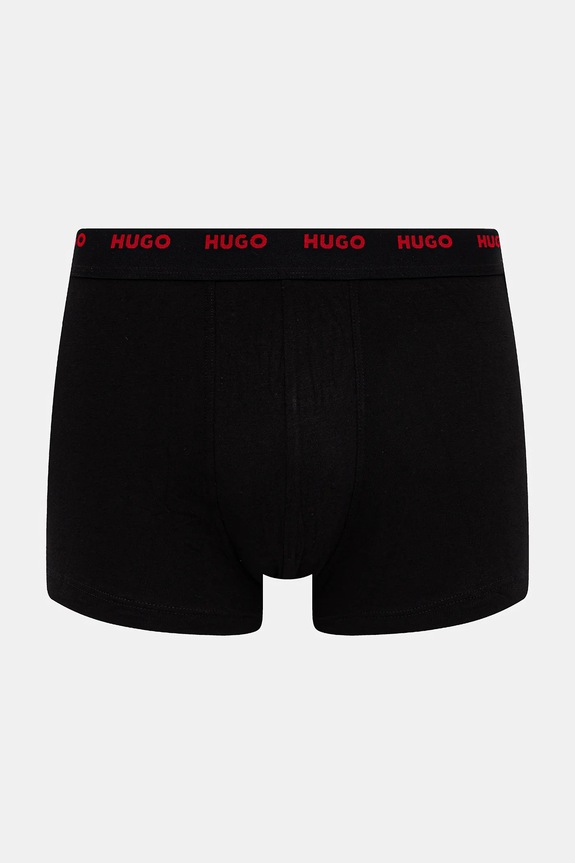 HUGO bokserki męskie TRUNK FIVE PACK 5-pack 50532619 czarny SS26
