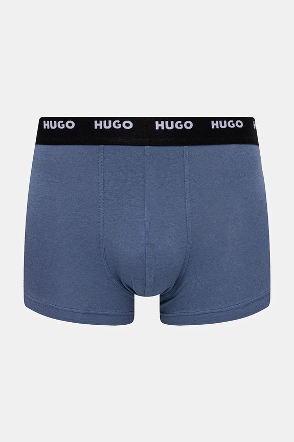 HUGO boxerky pánske 5-pak čierna 50532619