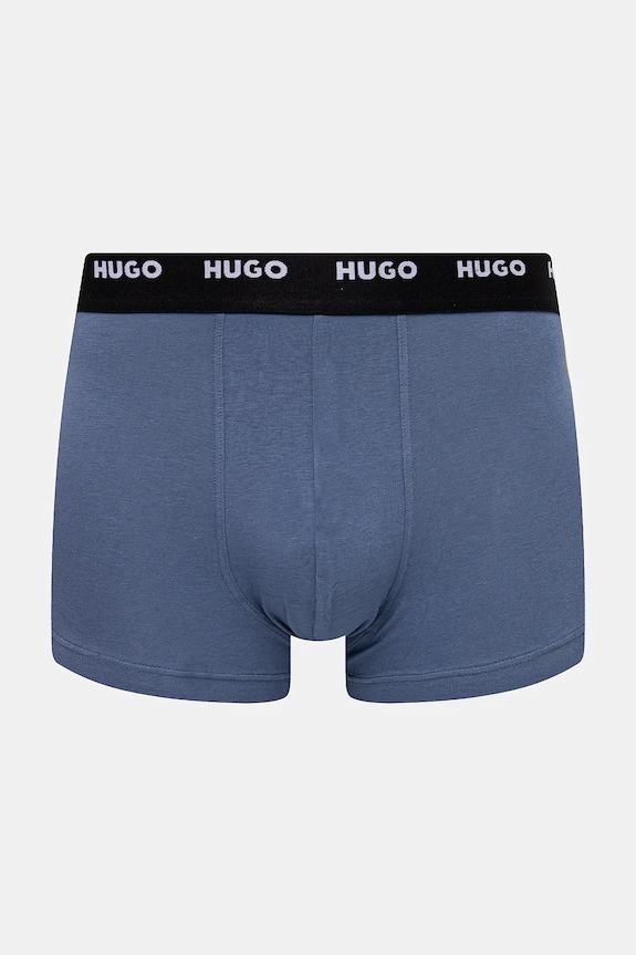 HUGO boxerky pánske 5-pak čierna 50532619