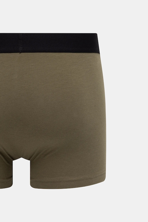HUGO Boxeri bărbați din bumbac cu elastan TRUNK TRIPLET GALAXY pachet de 3 50532797 rosu