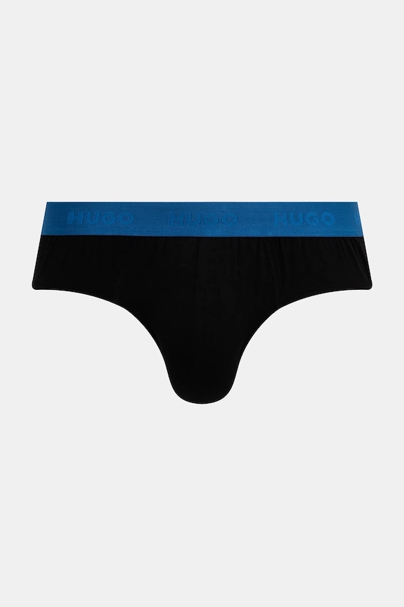 Slipy HUGO 3-pak HIPBRIEF TRIPLETPACK čierna 50532570