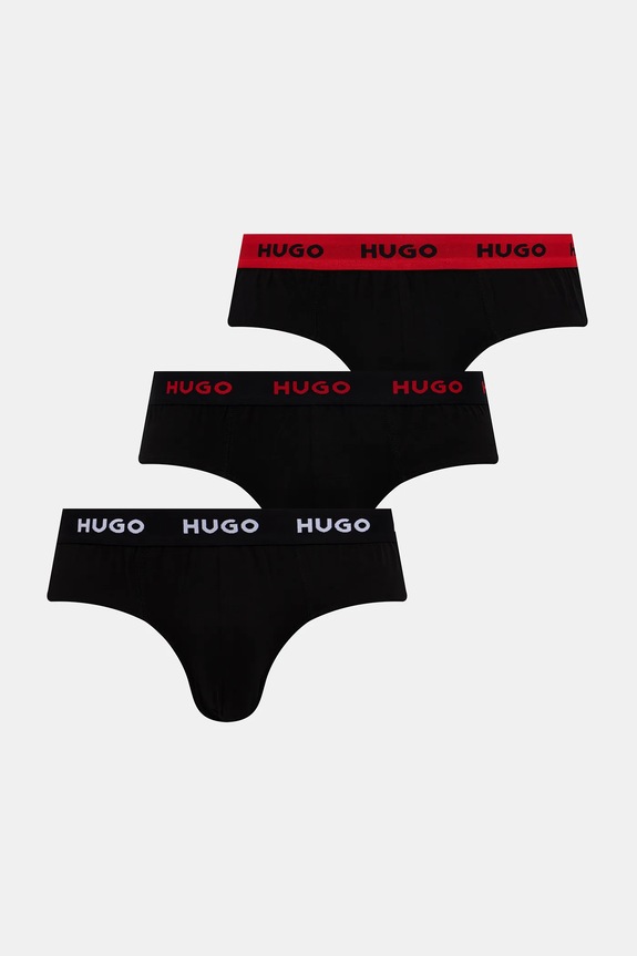 Σλιπ HUGO 3-pack μαύρο 50532570