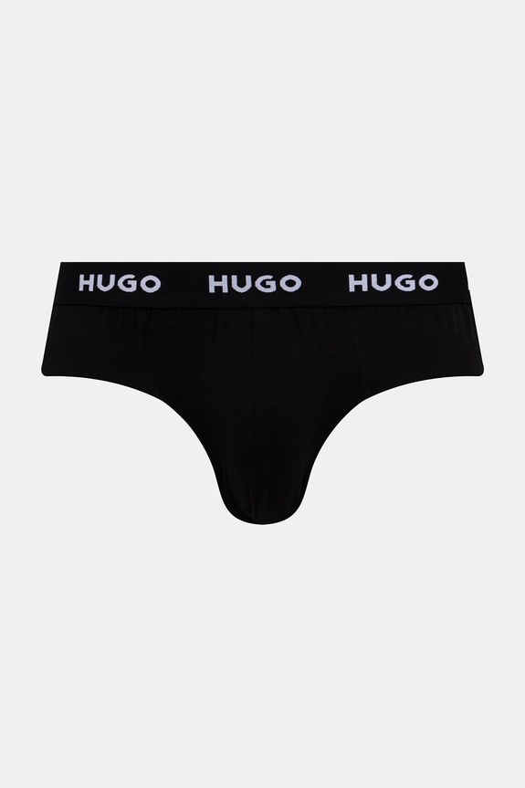 Σλιπ HUGO 3-pack 50532570 μαύρο SS26