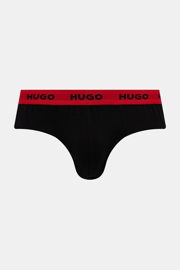 Σλιπ HUGO 3-pack μαύρο 50532570