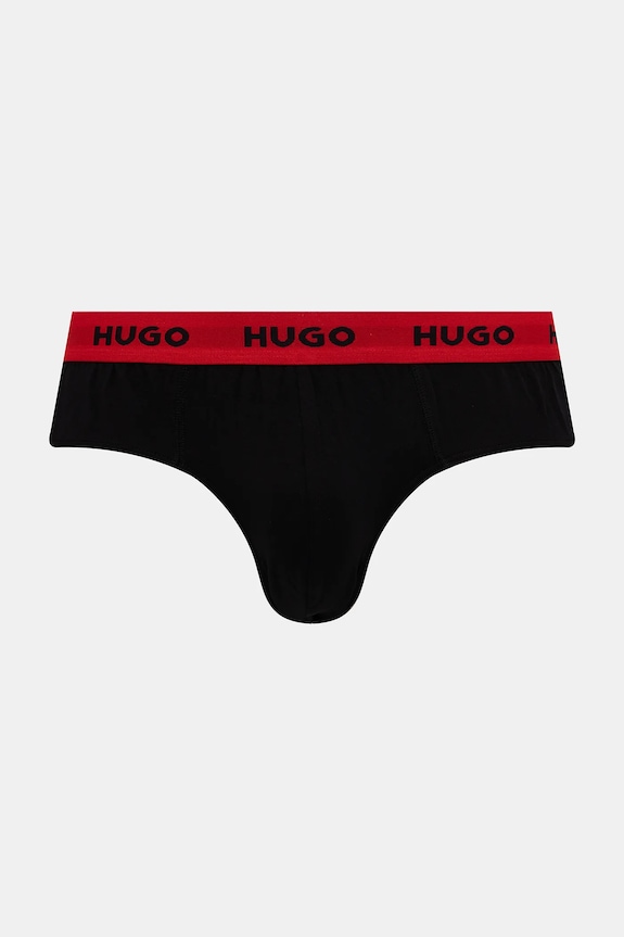 Σλιπ HUGO 3-pack μαύρο 50532570