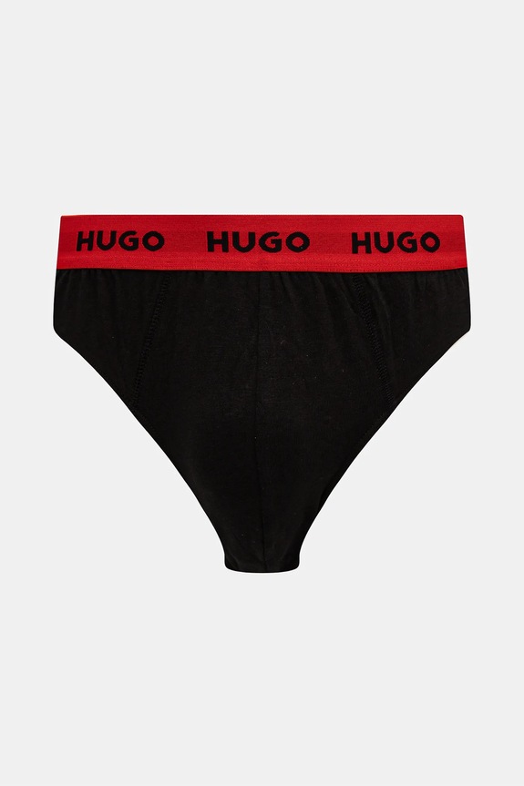 HUGO mutande pacco da 3 HIPBRIEF TRIPLETPACK 50532570 nero SS26