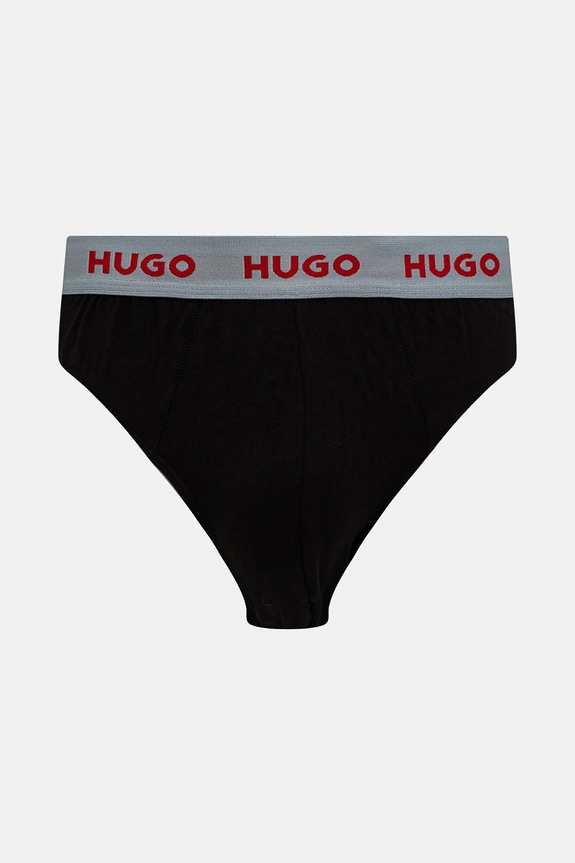 Abbigliamento HUGO mutande pacco da 3 HIPBRIEF TRIPLETPACK 50532570 nero
