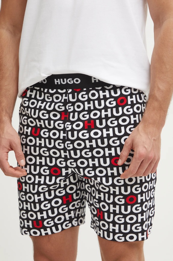 HUGO piżama czarny 50534139