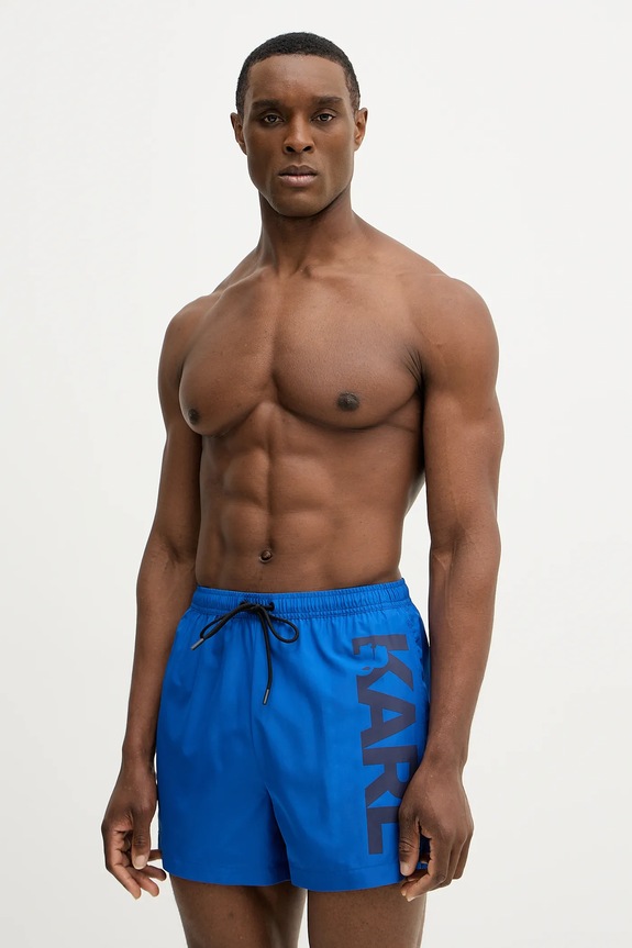 Karl Lagerfeld pantaloncini da bagno da uomo blu A1M46013