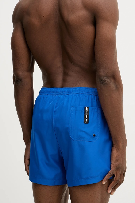 Abbigliamento Karl Lagerfeld pantaloncini da bagno da uomo A1M46013 blu