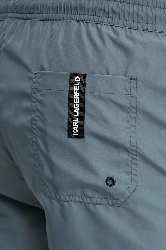 Karl Lagerfeld σορτς μαγιό ανδρικά πράσινο A1M46013