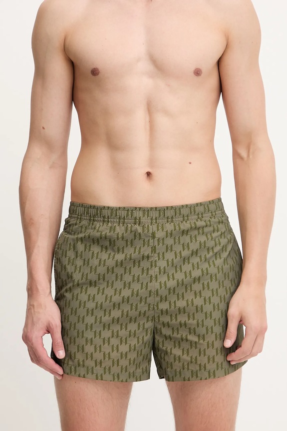 Karl Lagerfeld pantaloncini da bagno A1M46061 verde SS25
