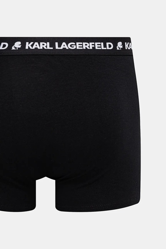 Boxerky Karl Lagerfeld 7-pak A1M47010 čierna
