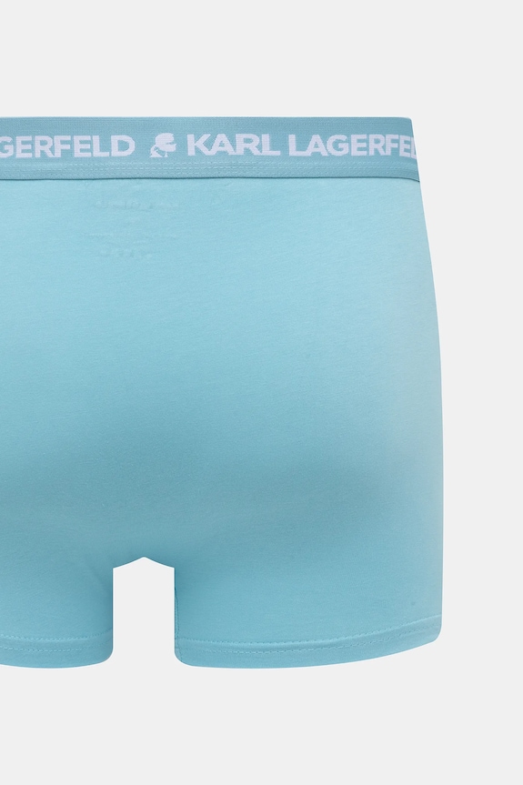 Karl Lagerfeld Boxeri bărbătești de bumbac cu elastan pachet de 3 A1M47017