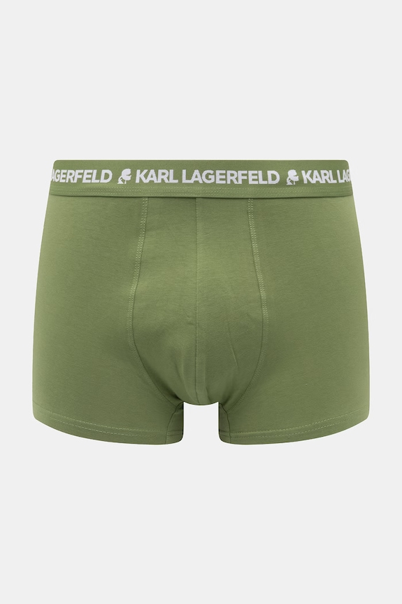 Karl Lagerfeld boxeri pentru bărbați, din bumbac cu elastan pachet de 3 albastru A1M47017