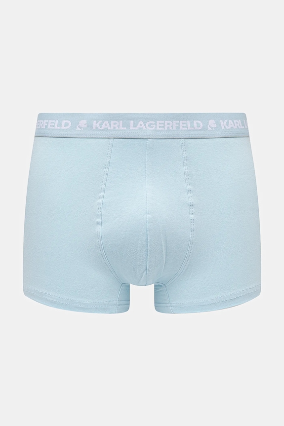 Îmbrăcăminte Karl Lagerfeld boxeri bărbați din bumbac cu elastan pachet de 3 A1M47017 bleumarin