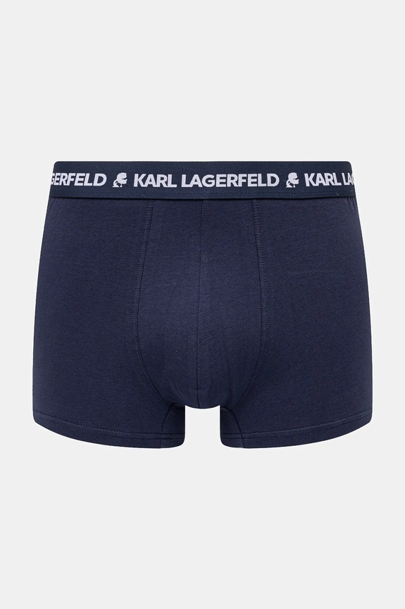 Karl Lagerfeld boxeri bărbați din bumbac cu elastan pachet de 3 bleumarin A1M47017