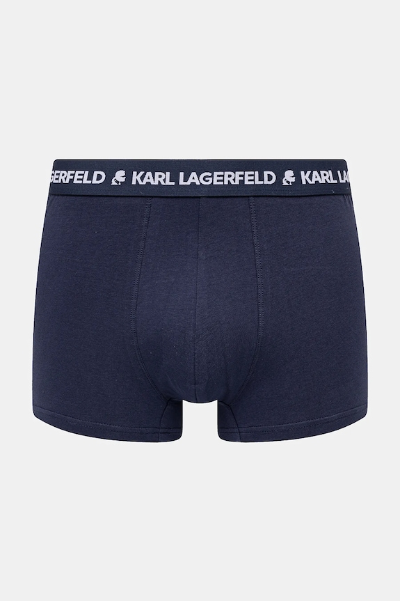 Karl Lagerfeld boxeri bărbați din bumbac cu elastan pachet de 3 bleumarin A1M47017