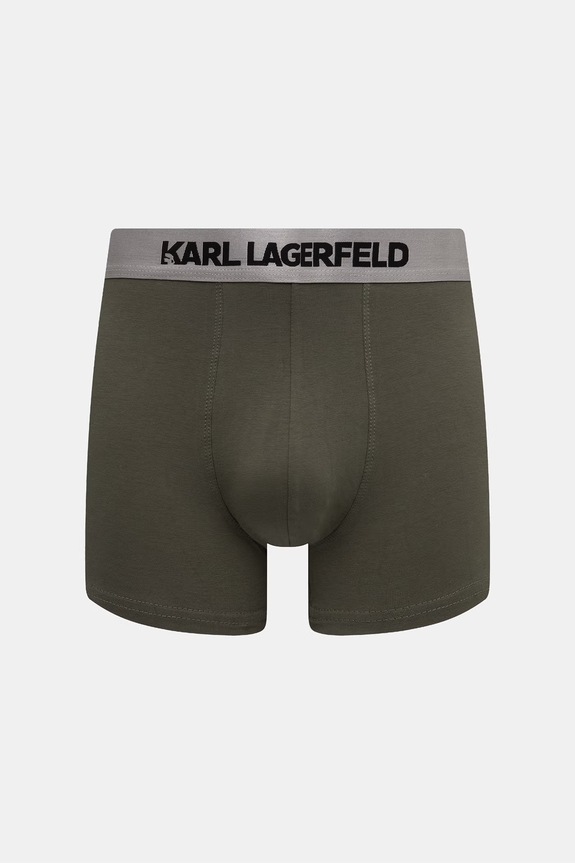 Odjeća Karl Lagerfeld uske bokserice za muškarce od pamuka s elastanom 3-pack A1M47020 bež