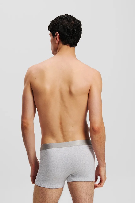 Oblečenie Boxerky Karl Lagerfeld 3-pak A1M47020 sivá