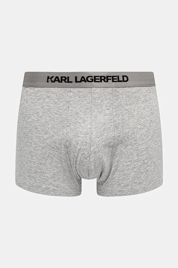 Boxerky Karl Lagerfeld 3-pak A1M47020 sivá