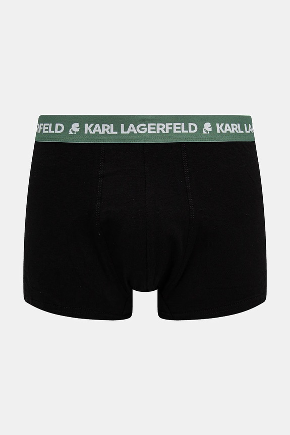 Karl Lagerfeld boxeri bărbați din bumbac cu elastan pachet de 3 A1M47021 negru SS26