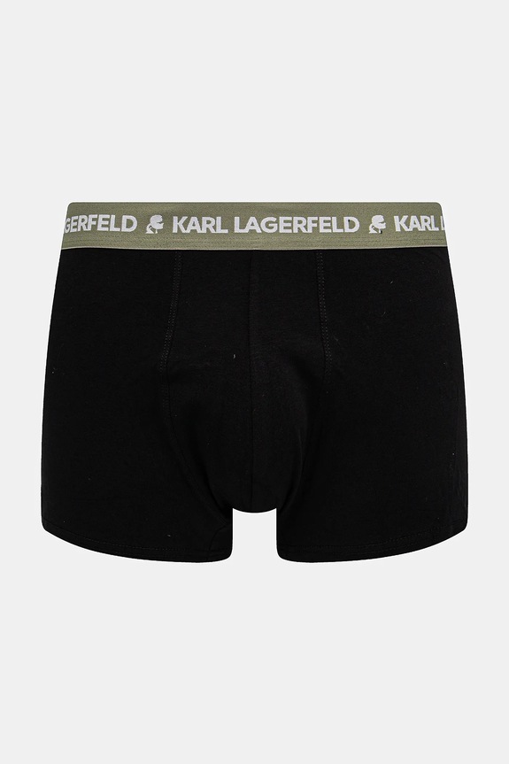 Karl Lagerfeld boxeri bărbați din bumbac cu elastan pachet de 3 negru A1M47021
