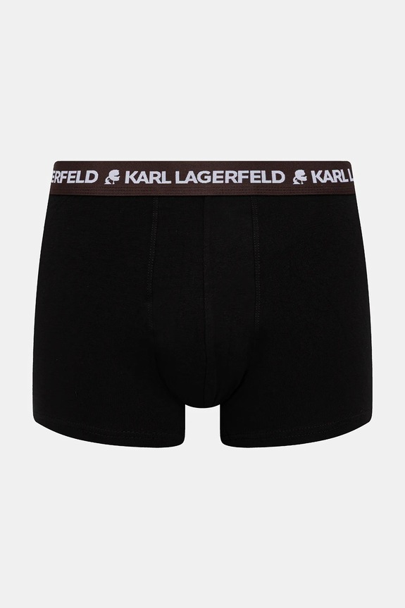 Îmbrăcăminte Karl Lagerfeld boxeri bărbați din bumbac cu elastan pachet de 3 A1M47021 negru