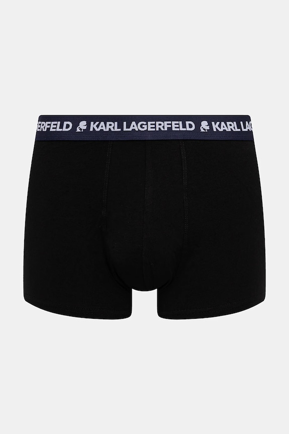 Karl Lagerfeld boxeri bărbați din bumbac cu elastan pachet de 3 negru A1M47021
