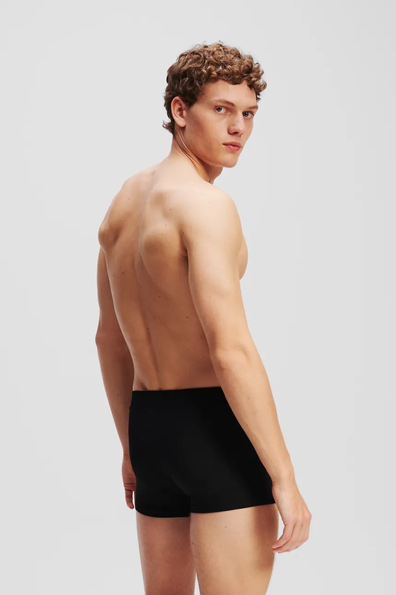 Oblečenie Boxerky Karl Lagerfeld 3-pak A1M47073 čierna