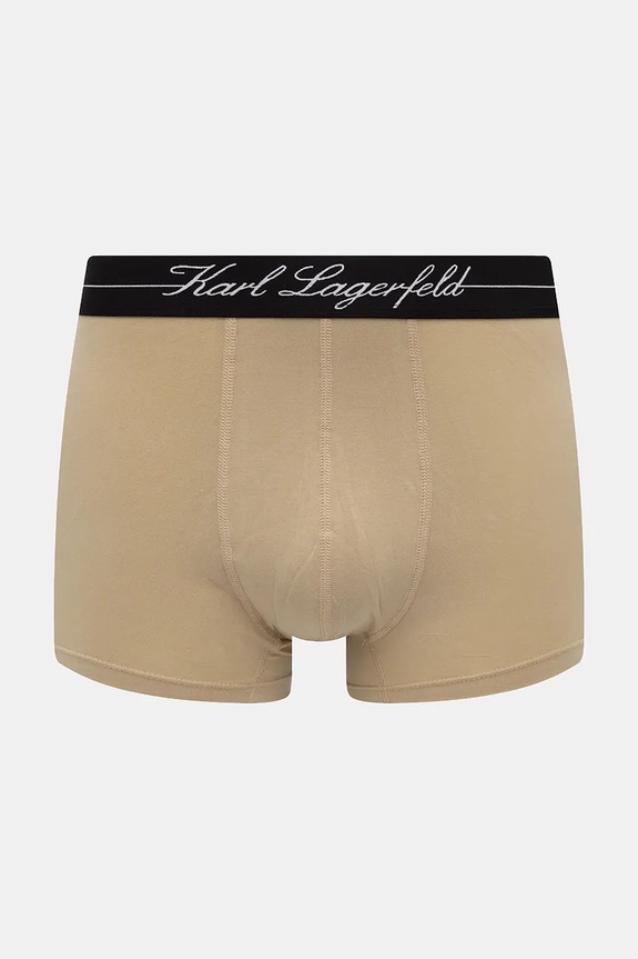 Karl Lagerfeld boxeri 3-pack verde A1M47089