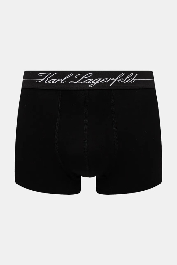 Boxerky Karl Lagerfeld 3-pak čierna A1M47089
