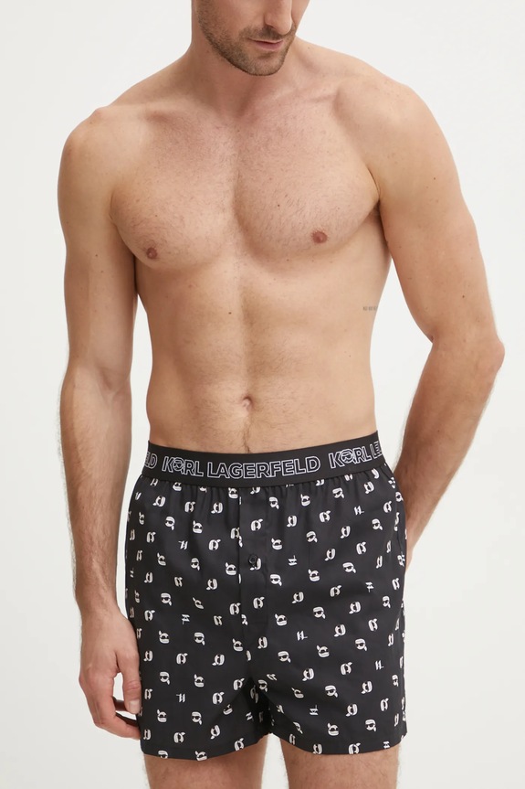 Bavlnené boxerky Karl Lagerfeld 3-pak A1M47131