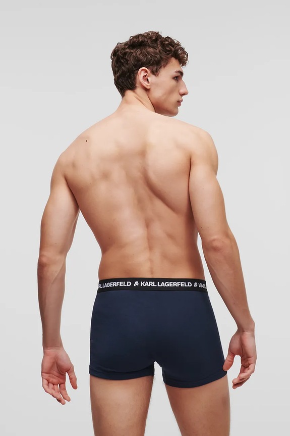 Abbigliamento Karl Lagerfeld boxer pacco da 3 A1M47151 blu navy