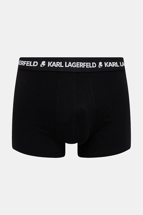 Boxerky Karl Lagerfeld 3-pak čierna A1M47151