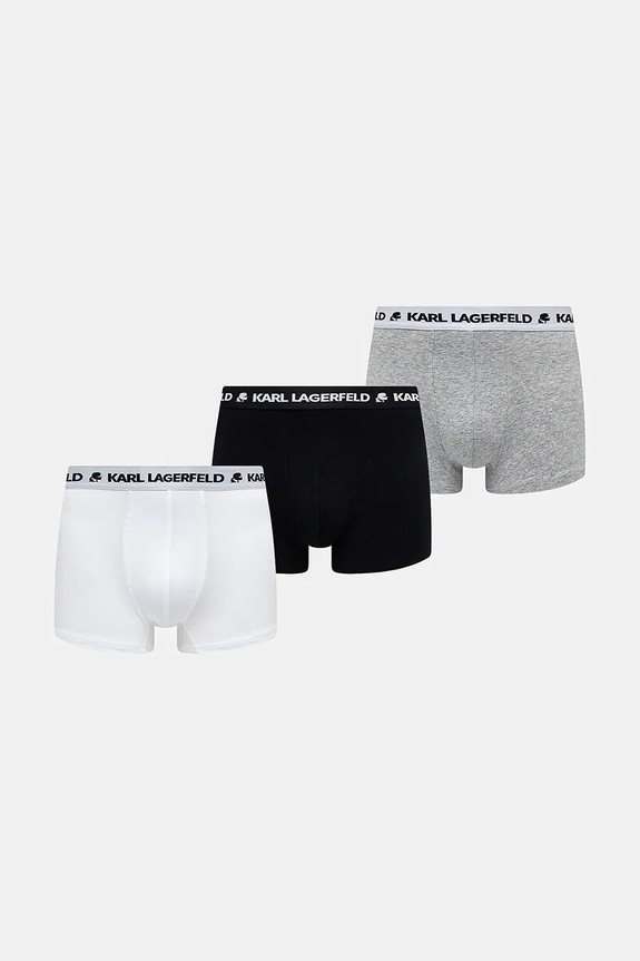 Karl Lagerfeld boxer pacco da 3 boxer aderenti multicolore A1M47151