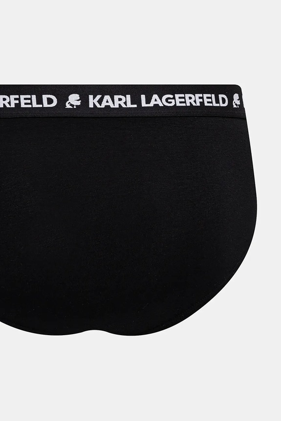 Slipy Karl Lagerfeld 3-pak A1M47152 čierna