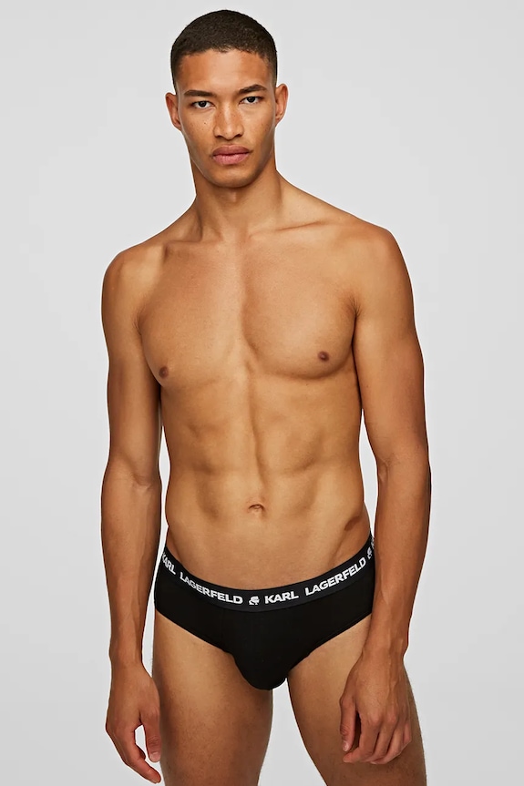 Slipy Karl Lagerfeld 3-pak A1M47152 viacfarebná SS25
