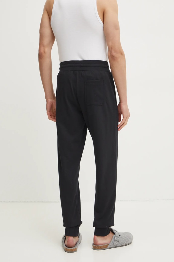 Homewear hlače HUGO 50532302 crna SS25
