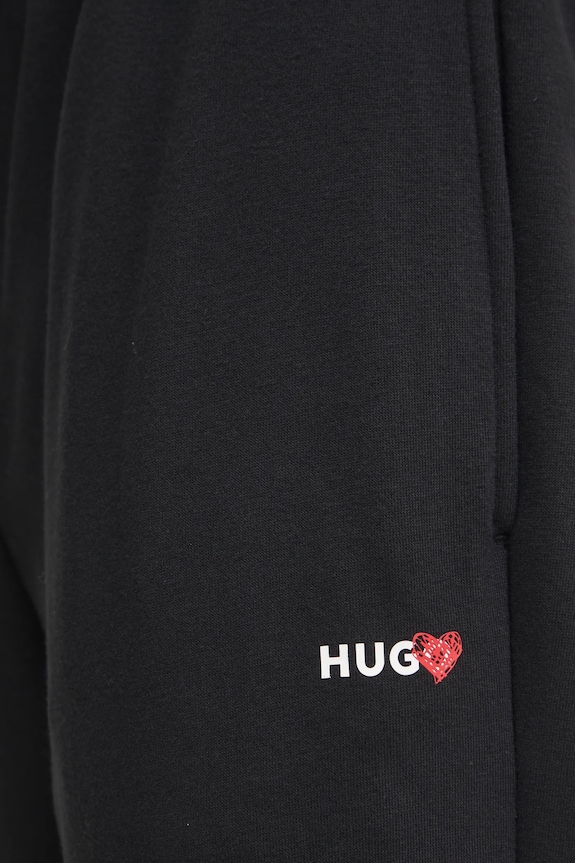 Odjeća Homewear hlače HUGO 50532302 crna