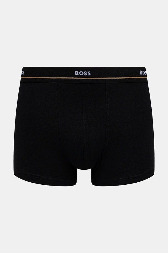 BOSS boxeri bărbați din bumbac cu elastan Trunk 5P Essential pachet de 5 50531660