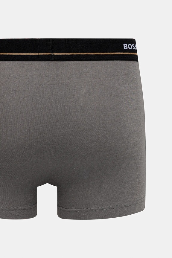 BOSS boxeri bărbați din bumbac cu elastan Trunk 5P Essential pachet de 5 50531660