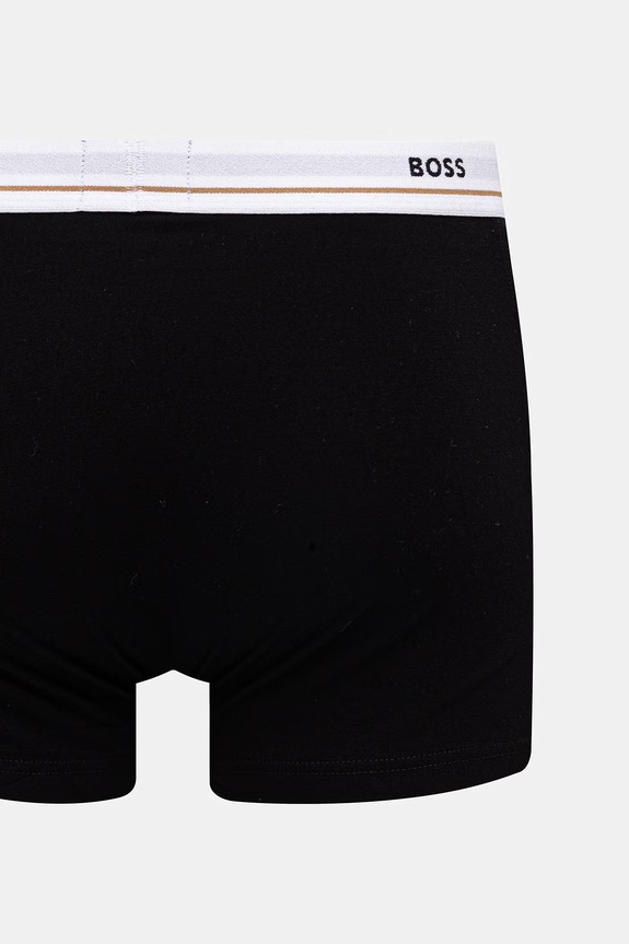 BOSS boxer da uomo in cotone con elastan Trunk 5P Essential pacco da 5 50531660