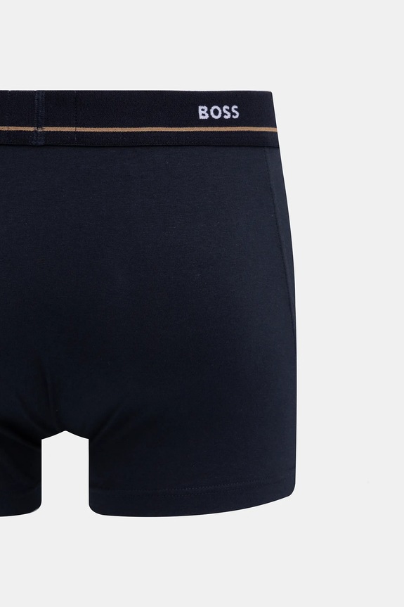 BOSS boxeri bărbătești din bumbac cu elastan Trunk 5P Essential pachet de 5 50531660