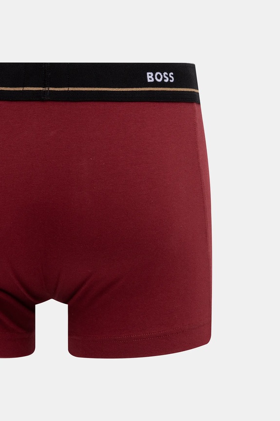 BOSS boxeri bărbătești din bumbac cu elastan Trunk 5P Essential pachet de 5 50531660