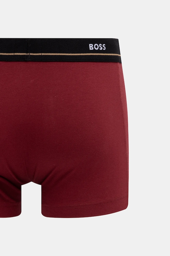 BOSS boxeri bărbătești din bumbac cu elastan Trunk 5P Essential pachet de 5 50531660