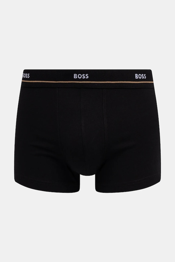 Îmbrăcăminte BOSS boxeri bărbătești din bumbac cu elastan Trunk 5P Essential pachet de 5 50531660 negru