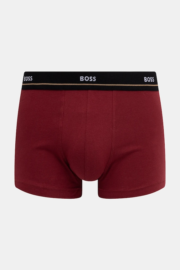 BOSS boxeri bărbătești din bumbac cu elastan Trunk 5P Essential pachet de 5 50531660