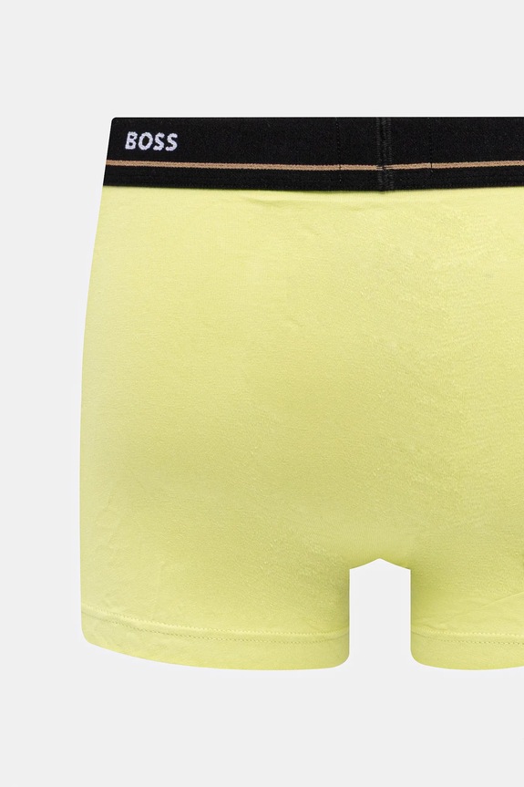 BOSS Ανδρικό μποξεράκι βαμβακερό με ελαστάν Trunk 5P Essential 5-pack 50531660